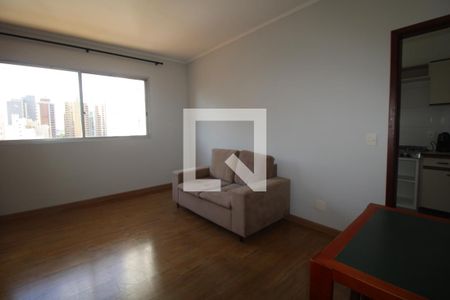 Sala de apartamento para alugar com 1 quarto, 64m² em Bosque, Campinas