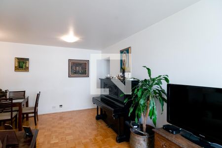 Sala de apartamento para alugar com 3 quartos, 107m² em Brooklin Paulista, São Paulo