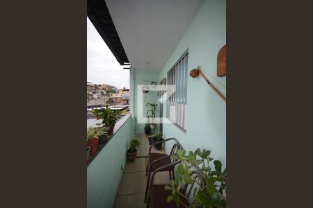 Varanda da sala de apartamento à venda com 1 quarto, 50m² em Irajá, Rio de Janeiro