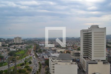 Vista da Sacada de kitnet/studio para alugar com 1 quarto, 34m² em Centro, Nova Iguaçu