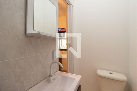 Banheiro de kitnet/studio para alugar com 1 quarto, 16m² em Campo Grande, Rio de Janeiro