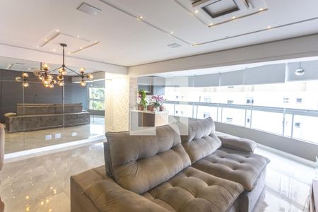 Sala de estar de apartamento à venda com 3 quartos, 140m² em Baeta Neves, São Bernardo do Campo