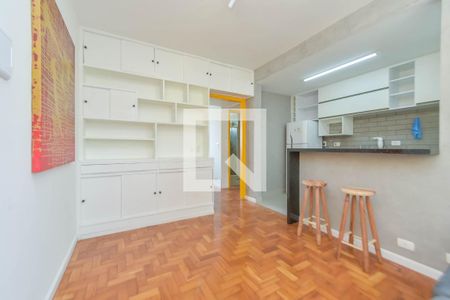 Sala de apartamento para alugar com 1 quarto, 37m² em Bela Vista, São Paulo