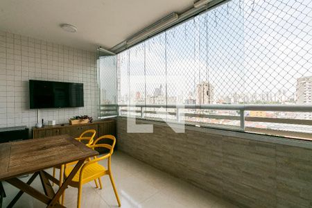 Varanda Gorumet de apartamento à venda com 2 quartos, 80m² em Chácara Califórnia, São Paulo