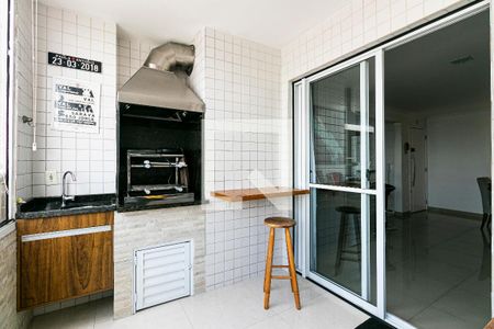 Varanda Gorumet de apartamento à venda com 2 quartos, 80m² em Chácara Califórnia, São Paulo