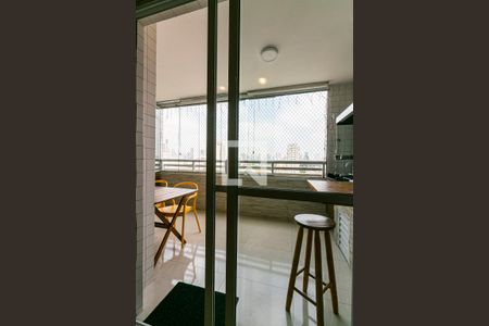 Varanda Gorumet de apartamento à venda com 2 quartos, 80m² em Chácara Califórnia, São Paulo