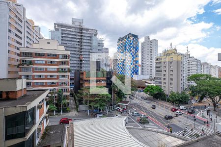 Studio - Varanda Vista de kitnet/studio para alugar com 1 quarto, 18m² em Pinheiros, São Paulo