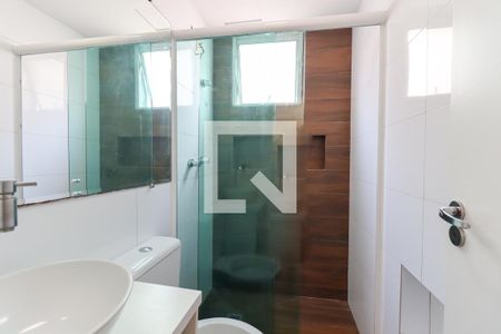 Banheiro Social de apartamento para alugar com 2 quartos, 50m² em Iná, São José dos Pinhais