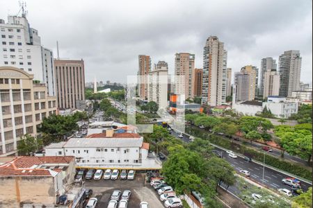 Vista da sala de apartamento à venda com 3 quartos, 118m² em Vila Mariana, São Paulo