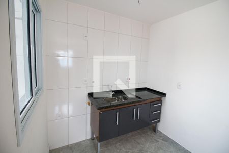 Sala/Cozinha de apartamento para alugar com 1 quarto, 32m² em Vila Esperança, São Paulo