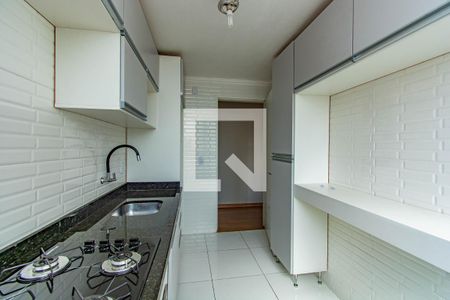 Cozinha de apartamento para alugar com 2 quartos, 52m² em Centro, Canoas