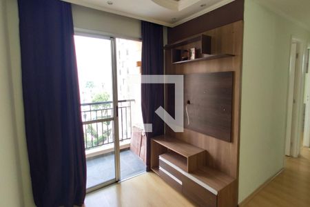 Sala de apartamento para alugar com 2 quartos, 50m² em Jardim Três Marias, São Paulo