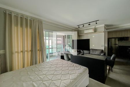 Sala/Quarto de apartamento para alugar com 1 quarto, 55m² em Vila Regente Feijó, São Paulo