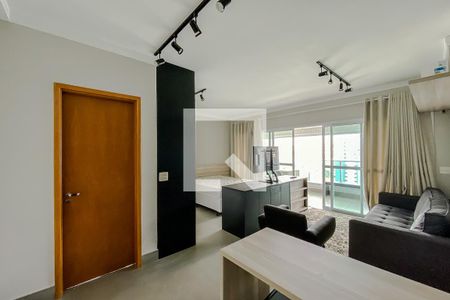 Sala/Quarto de apartamento para alugar com 1 quarto, 55m² em Vila Regente Feijó, São Paulo
