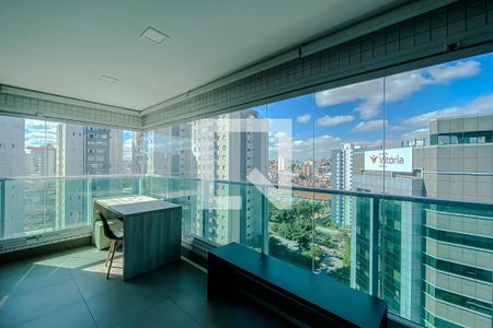 Apartamento para alugar com 55m², 1 quarto e 2 vagas Apartamento para alugar com 55m², 1 quarto e 2 vagasVaranda da Sala/Quarto