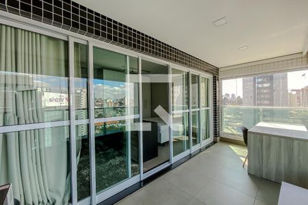 Apartamento para alugar com 55m², 1 quarto e 2 vagas Apartamento para alugar com 55m², 1 quarto e 2 vagasVaranda da Sala/Quarto