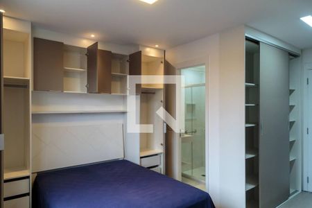 Quarto e Cozinha  de kitnet/studio à venda com 1 quarto, 20m² em Brás, São Paulo