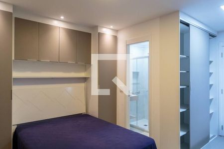 Quarto e Cozinha  de kitnet/studio à venda com 1 quarto, 20m² em Brás, São Paulo