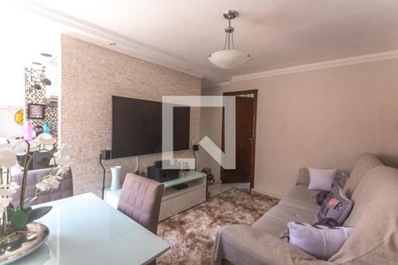 Sala de estar de apartamento à venda com 2 quartos, 68m² em Taboão, São Bernardo do Campo