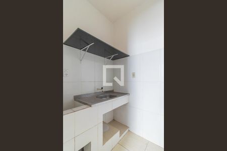 Cozinha de apartamento à venda com 1 quarto, 23m² em Centro Histórico, Porto Alegre