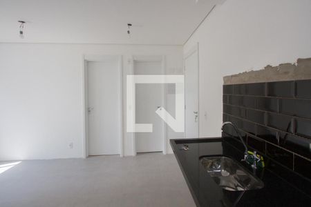 Cozinha de apartamento para alugar com 2 quartos, 34m² em Santo Amaro, São Paulo