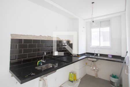 Cozinha de apartamento para alugar com 2 quartos, 34m² em Santo Amaro, São Paulo