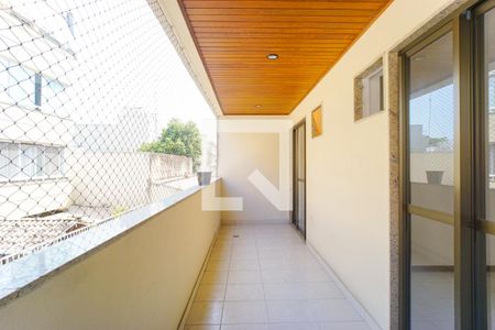 Varanda da Sala de apartamento para alugar com 3 quartos, 100m² em Recreio dos Bandeirantes, Rio de Janeiro