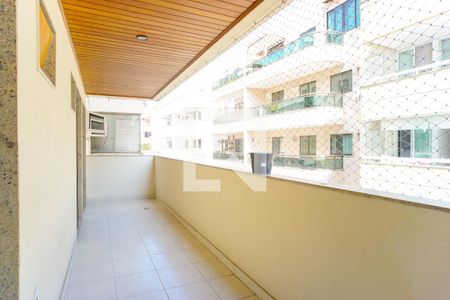Varanda da Sala de apartamento para alugar com 3 quartos, 100m² em Recreio dos Bandeirantes, Rio de Janeiro