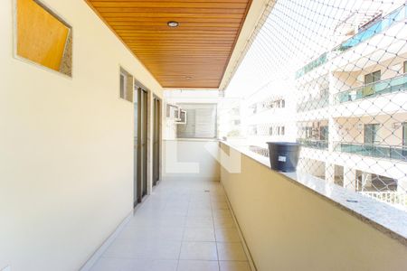 Varanda da Sala de apartamento para alugar com 3 quartos, 100m² em Recreio dos Bandeirantes, Rio de Janeiro