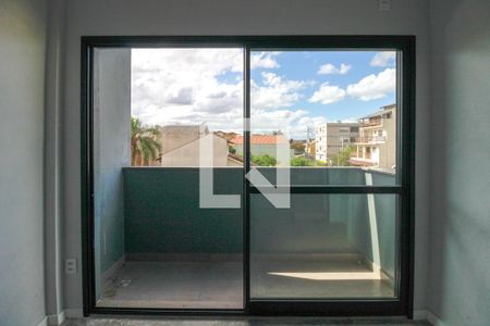 Varanda da Sala de kitnet/studio para alugar com 1 quarto, 30m² em Marechal Rondon, Canoas