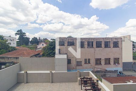 Vista do Quarto de apartamento para alugar com 1 quarto, 45m² em São Francisco, Curitiba