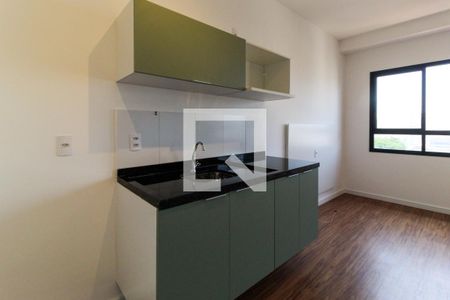Cozinha  de apartamento para alugar com 1 quarto, 25m² em Pinheiros, São Paulo