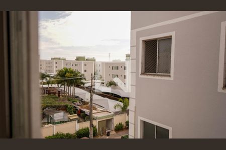 Vista da Sala de apartamento para alugar com 2 quartos, 50m² em Shopping Park, Uberlândia