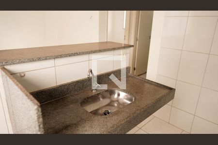 Apartamento para alugar com 50m², 2 quartos e 1 vagaDetalhe da cozinha