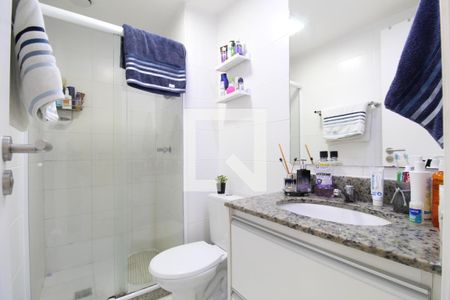 Apartamento à venda com 64m², 2 quartos e 1 vagaBanheiro Quarto 2 - Suíte