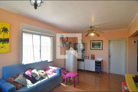 Sala de apartamento à venda com 3 quartos, 122m² em Centro, Canoas