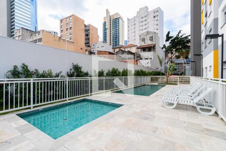 Apartamento para alugar com 37m², 2 quartos e sem vagaÁrea comum - Piscina
