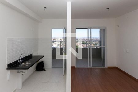 Sala e Cozinha de apartamento à venda com 2 quartos, 45m² em Jardim Adutora, São Paulo