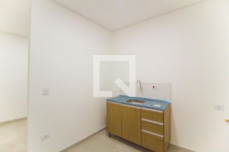 Cozinha de apartamento para alugar com 1 quarto, 33m² em Jardim Angela (zona Leste), São Paulo
