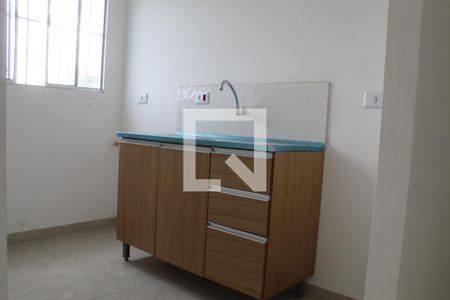 Cozinha de apartamento para alugar com 1 quarto, 33m² em Jardim Angela (zona Leste), São Paulo