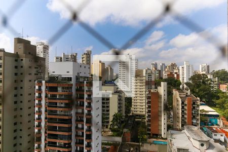 Vista da Varanda de apartamento à venda com 3 quartos, 185m² em Real Parque, São Paulo