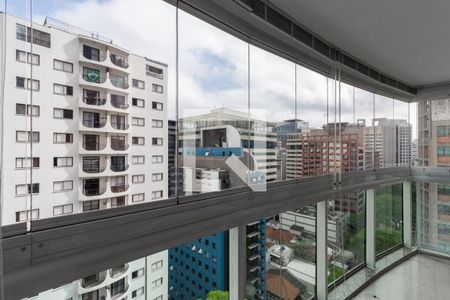 Varanda de apartamento à venda com 2 quartos, 95m² em Vila Olímpia, São Paulo