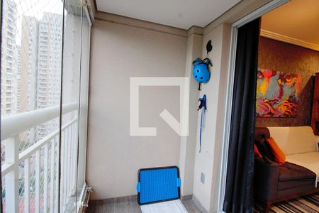 Varanda  de apartamento para alugar com 3 quartos, 70m² em Jardim Maria Rosa, Taboão da Serra