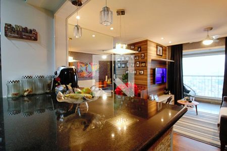 Sala de apartamento para alugar com 3 quartos, 70m² em Jardim Maria Rosa, Taboão da Serra