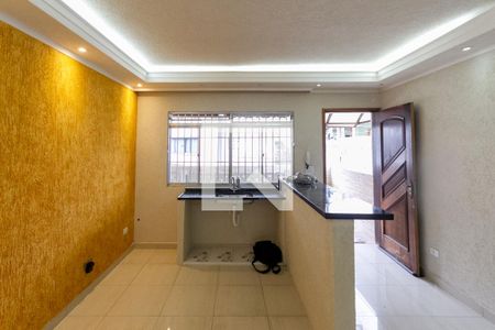 Cozinha de casa para alugar com 1 quarto, 55m² em Vila Cruzeiro, São Paulo