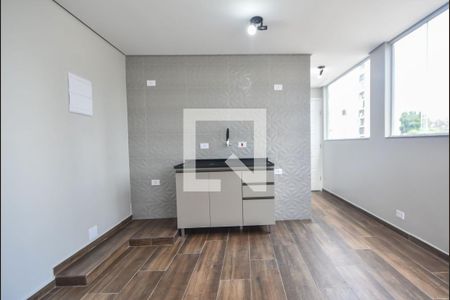 Sala / Dormitório  de apartamento para alugar com 1 quarto, 24m² em Cidade Monções, São Paulo