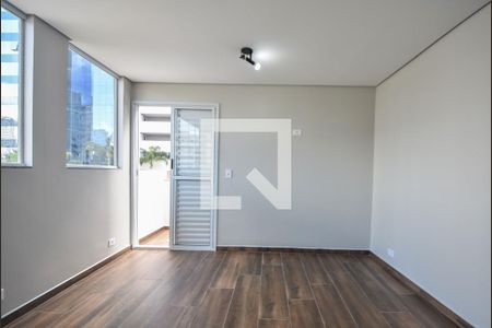 Sala / Dormitório  de apartamento para alugar com 1 quarto, 24m² em Cidade Monções, São Paulo