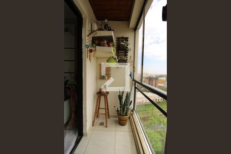 Sacada da Sala de apartamento à venda com 1 quarto, 74m² em Vila Lídia, Campinas