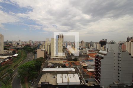Vista da Sacada da Sala de apartamento à venda com 1 quarto, 74m² em Vila Lídia, Campinas