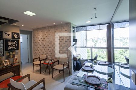 Sala 1 de apartamento para alugar com 2 quartos, 140m² em Castelo, Belo Horizonte